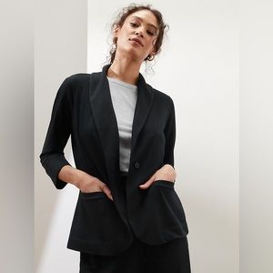 Banana republic French Terry Blazer black